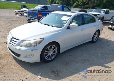 2012 Hyundai Genesis 3.8 из США, поврежденный, VIN KMHGC4DD8CU184526